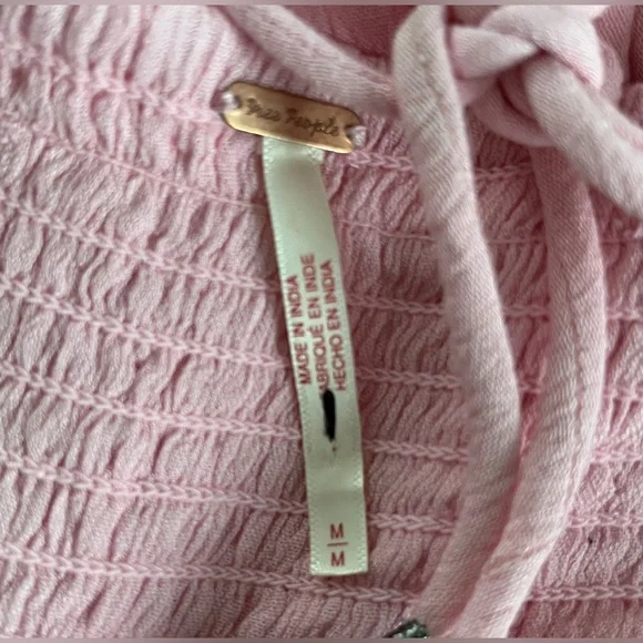 Free People Pink Ruffled Jumpsuit - Picture 10 of 12